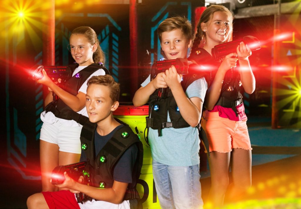 JR Zone Laser Storm Parties